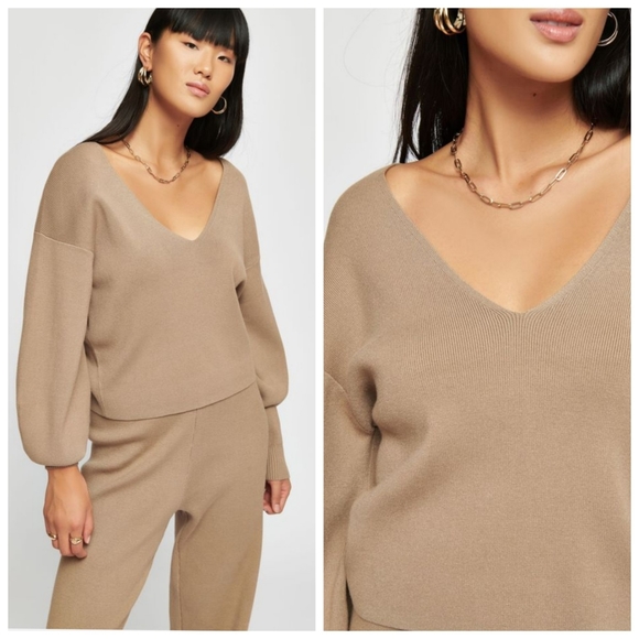 BNWT Dynamite Puff Sleeve Sweater. - Picture 4 of 4